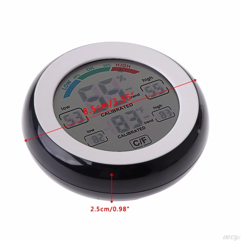 Цифровой комнатный термометр и гигрометр сенсорный датчик температуры Измеритель Влажности Тестер инструменты