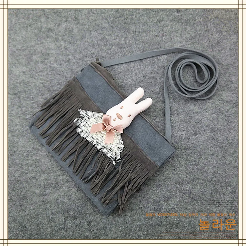 

Korea Cute Handmade Imitation Leather Rabbit Tassel Necklace Bag Fashion Jewelry Children Girl Accessories-XXCGNLB013E