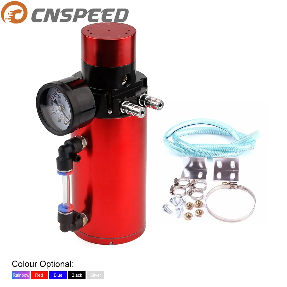 CNSPEED автомобильный двигатель 250 мл резервуар для ловли масла бак дыхания может