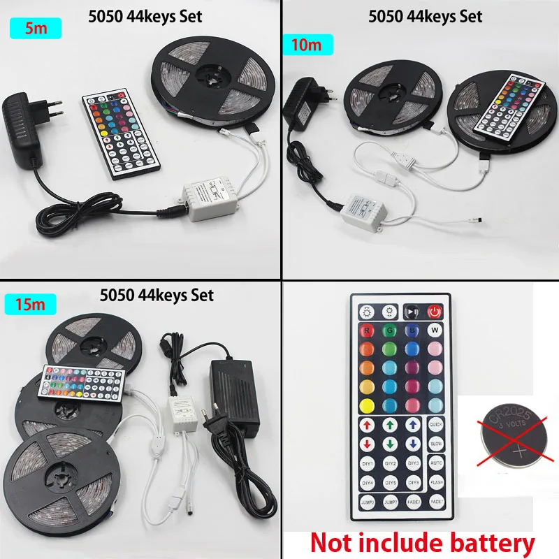 Tiras de Led 30 leds/m rgb decorar diodo Consumo de Energia (w/m) : 5.76w/m