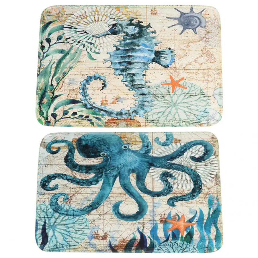 

Reusable Washable Non-slip Floor Mat Rug Carpet Water Absorption Doormat Floor Carpet mat Home Bathroom Toilet Decoration