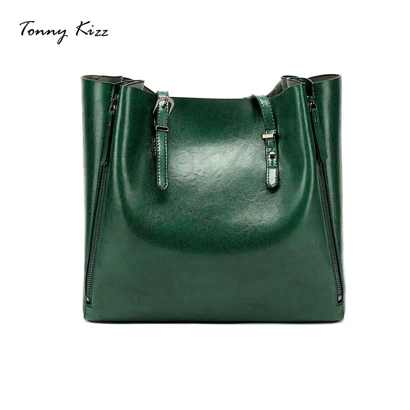 

Tonny Kizz big bags for women 2018 leather handbags large capacity female tote bags with zipper high quality shoulder bags