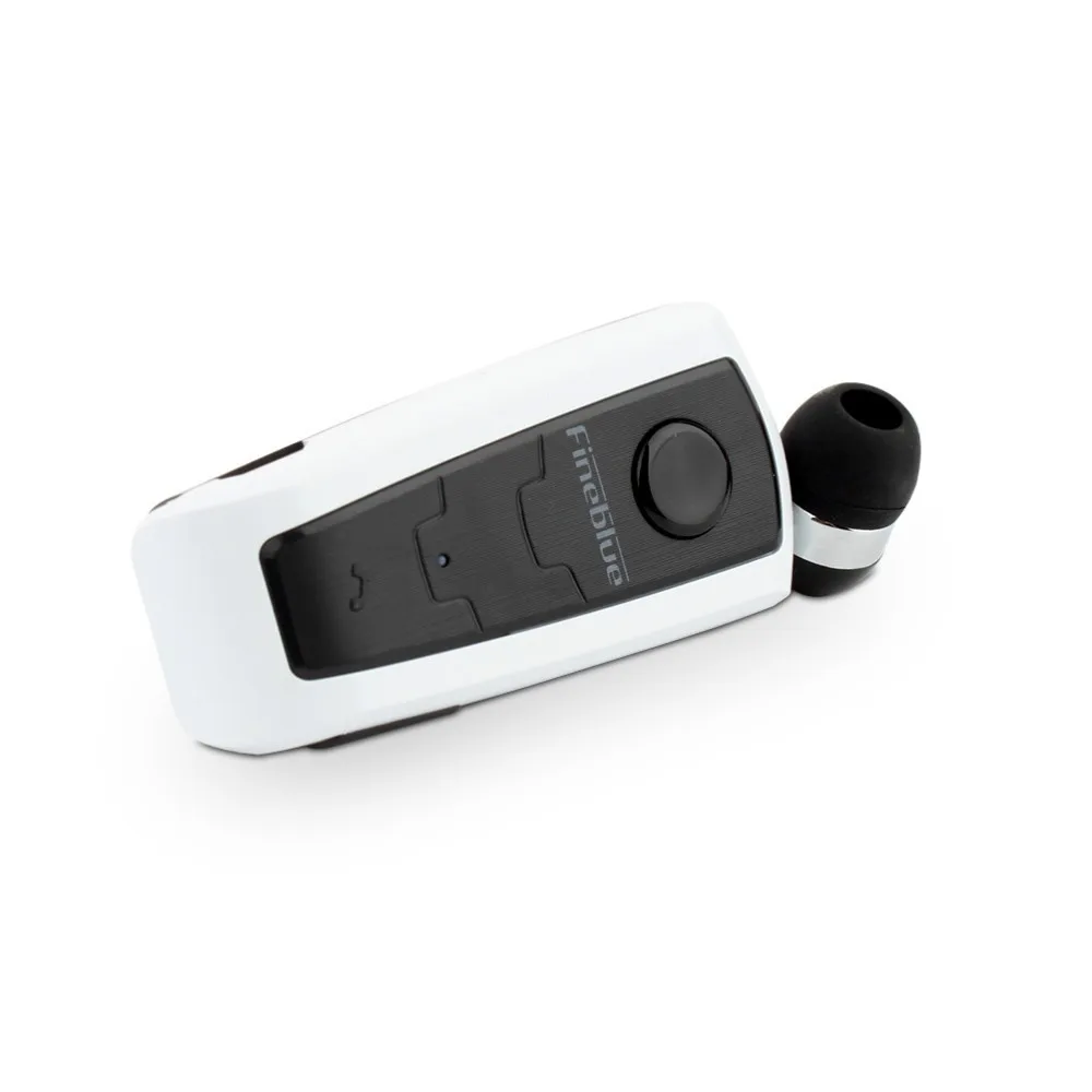 FineBlue F910 Wireless Bluetooth Earphone Auriculares Retractable Remind Vibration Alert Wear Clip Hands Free Driver Earphones 6