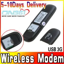 Wholesale Huawei WCDMA USB 3G Wireless Modem Dongle Adapter SIM Card HSDPA EDGE GPRS 2pcs/lot | Компьютеры и офис