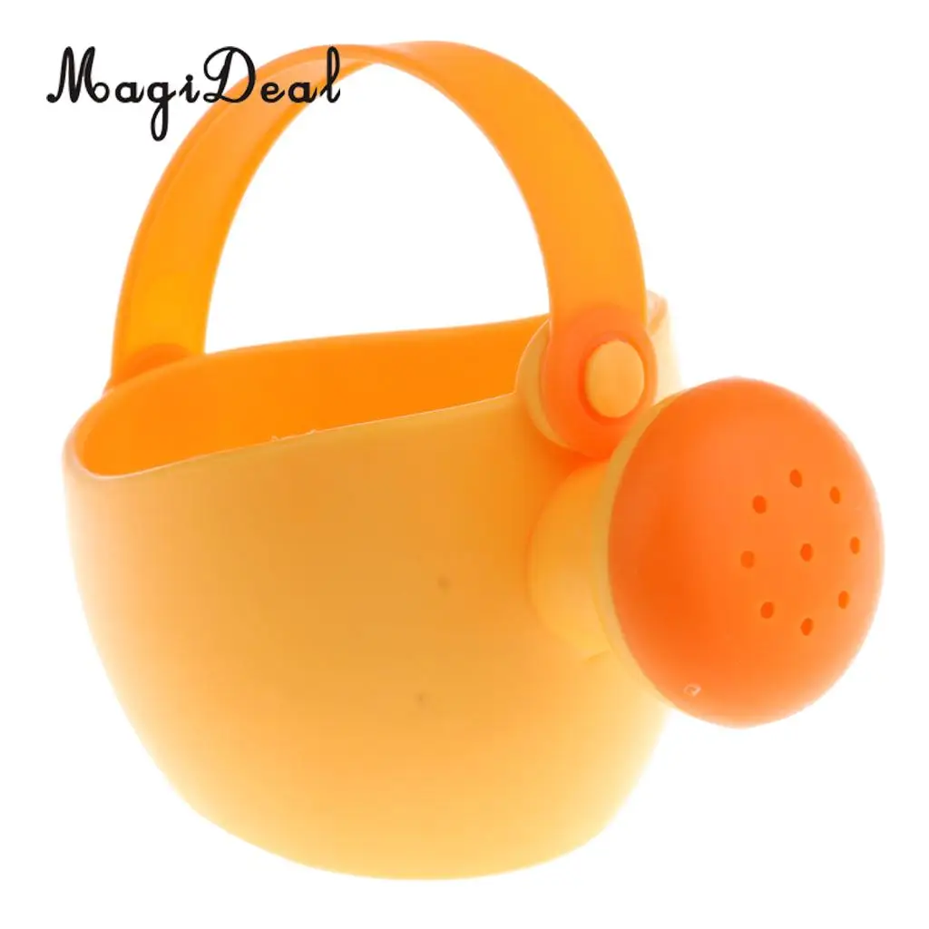 MagiDeal Silica Gel Watering Can Garden Tool Outdoor Toys for Kids Baby Bath Bathroom Beach Sand Pretend Play Game Props Gifts