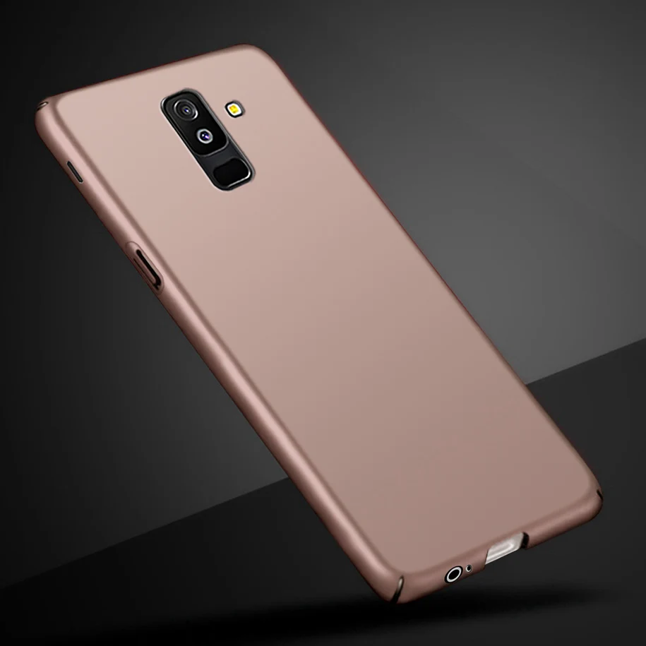 

For Samsung Galaxy A6 Plus 2018 Case Hard Plastic Phone Cover For Samsung A6 Plus A6Plus A6+ A 6 Plus Case A605 A605F Matte Capa