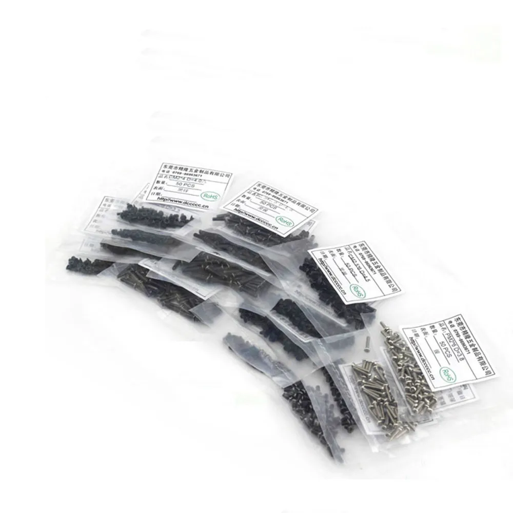 

16 Types of general screws for laptop notebook ( 800 pieces 16 types )