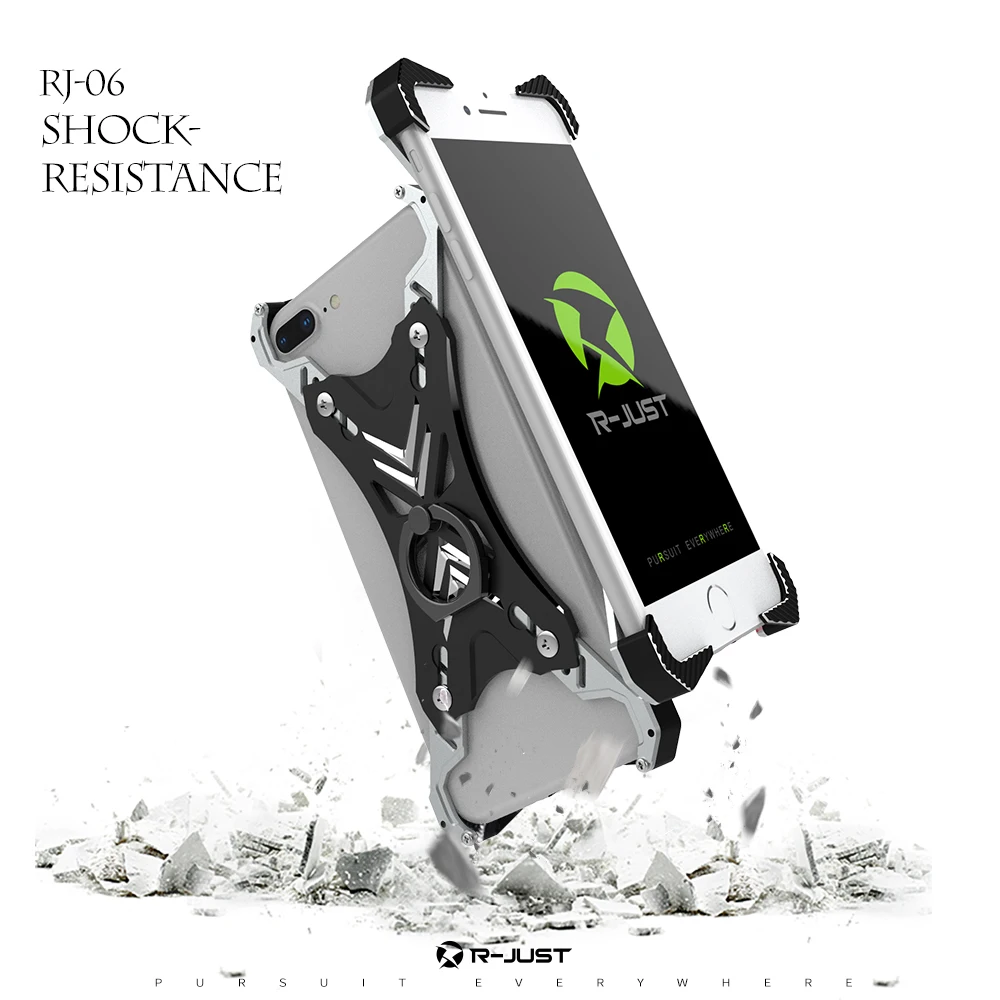 

R-JUST for iphone X case SOUL CALIBUR heavy duty case for iphone X metal mobile shell