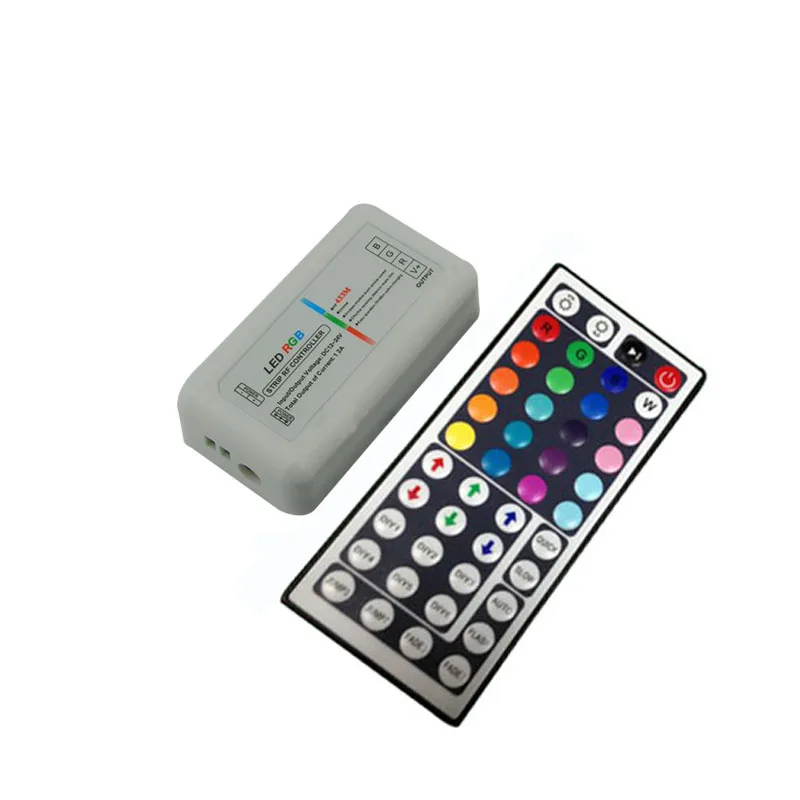

1X High quality 44Keys DC12-24V RGB LED controller free shipping
