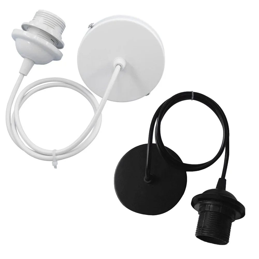 

With Wire Lighting Socket Screw Bulb E27 Lamp Holder Modern Durable Light Holder High Quality Hot Sale