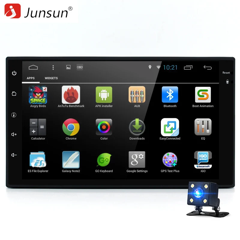 

Junsun 2 Din Universale Car Multimedia Video Player Android GPS Navigation for nissan qashqai x-trail 1024*600 no dvd slot