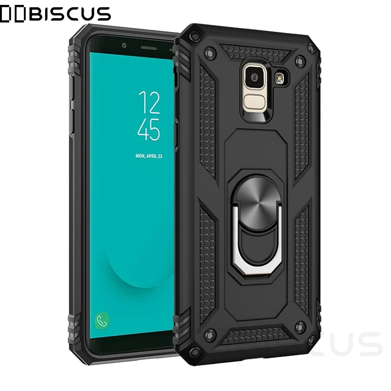 Роскошный бронированный Мягкий противоударный чехол для Samsung Galaxy J6 2018 Plus J600F/DS