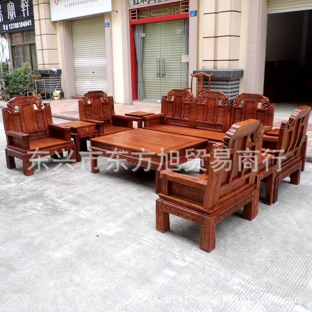 Vietnam Myanmar Clical Mahogany Qingming Large Fruit Pear Vietnam Myanmar Clical Mahogany Qingming Large Fruit Pear Sandalwood Luck Real Wood Furniture Chairs Sofa