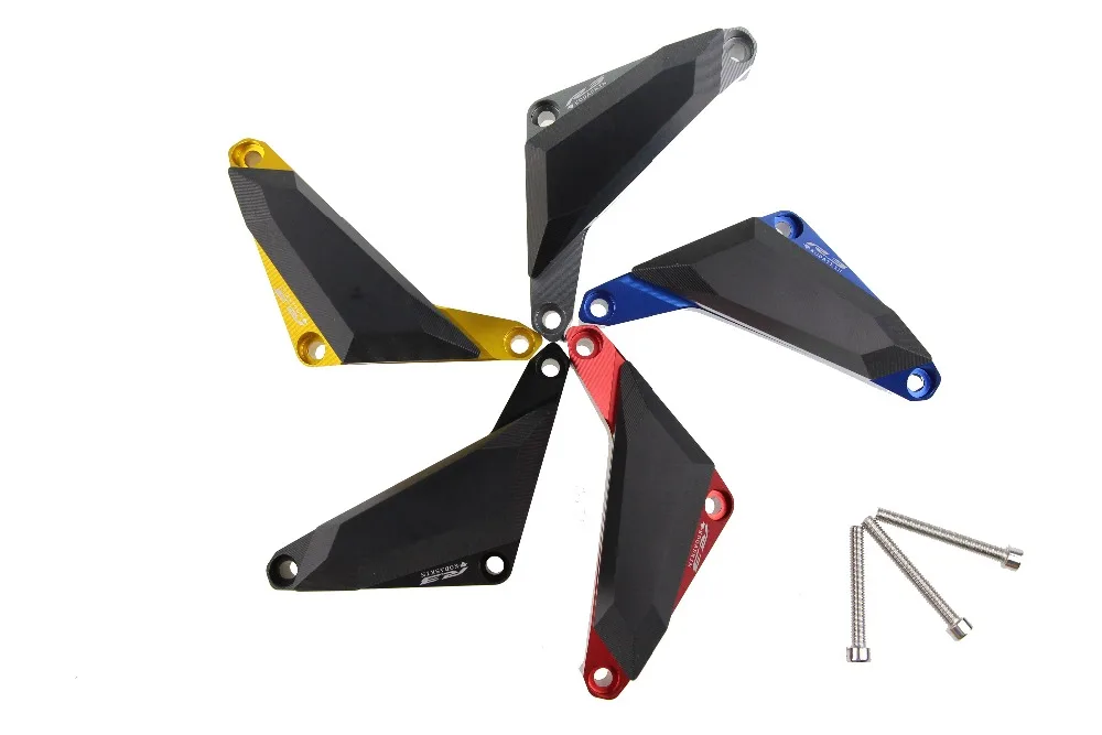 

KODASKIN Motorcycle CNC Aluminum Engine Cover Frame Sliders Crash Protector Left Pad For Yamaha YZF R3 R25