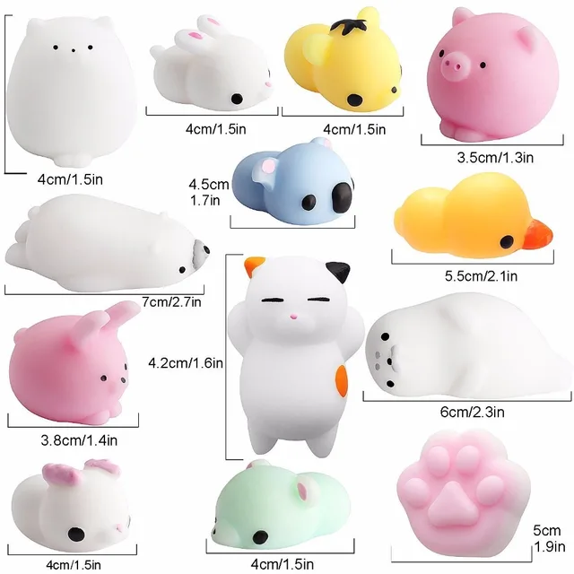 Mini Change Color Squishy Cute Cat Antistress Ball Squeeze Mochi Rising Abreact Soft Sticky Stress Relief Funny Gift Toy 2