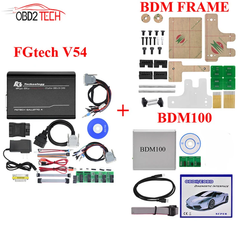 

Bdm Frame +BDM100+ Fgtech Galletto 4 Master v54 FG Tech BDM-TriCore-OBD Support BDM function ECU Programming Tool