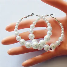 Новинка, Модные женские ювелирные изделия, опт, для девочек, для вечеринки на день рождения, жемчужные серьги, красивые рождественские серьги, подарок