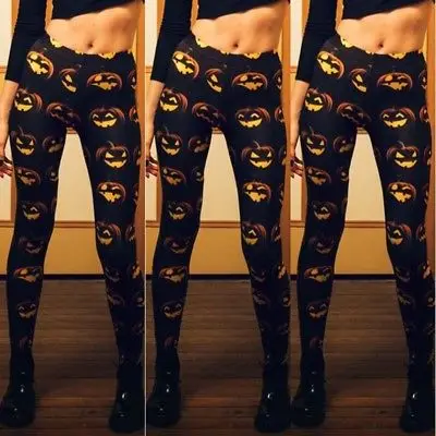 halloween workout leggings