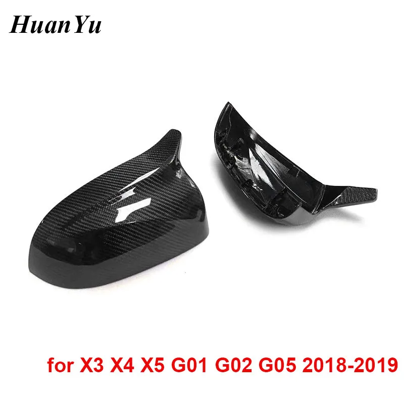 1 пара M стильные Боковые Крышки заднего вида для новой X3 G01 X4 G02 X5 G05 сменная крышка