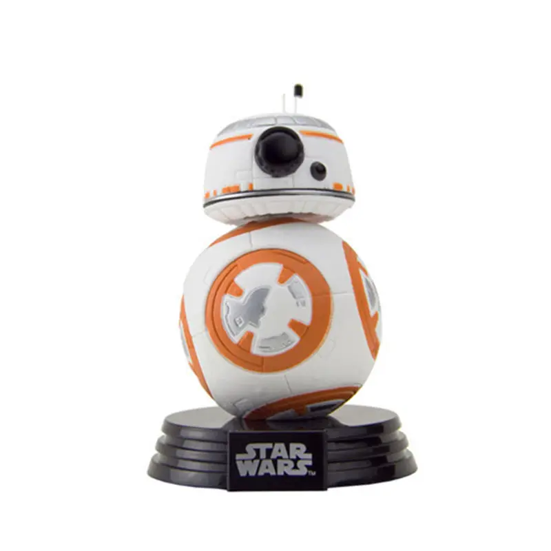 Funko POP star wars& Robot BB-8 61# ПВХ фигурка Коллекционная модель игрушки для детей подарок на день рождения - Цвет: NO BOX