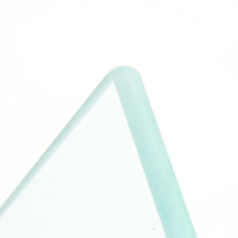Leather Craft tools Tempered Glass Slicker Scraping plate for Leather Burnishing backing board Leathercraft