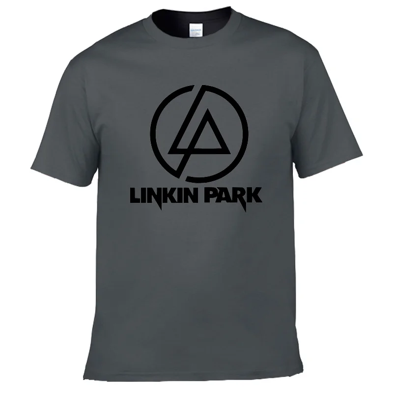 Летняя модная мужская футболка Lincoln LINKIN Park, хлопковая брендовая одежда Linkin, короткие топы, футболки