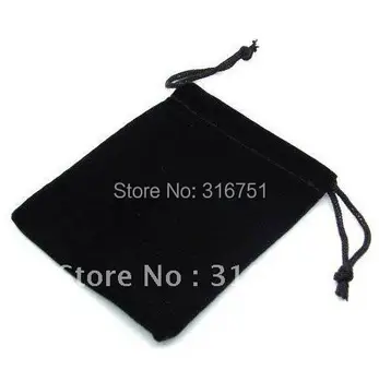 

10 Pcs Velveteen Pouch Jewelry with Drawstring 12x10cm(w01806 X 1)