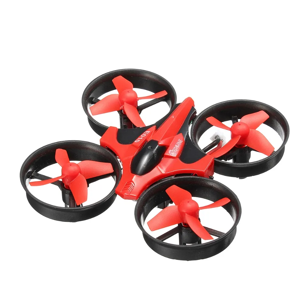 Eachine E010 Мини 2,4G 4CH 6 Axis 3D Безголовый режим функция памяти RC Квадрокоптер RTF RC маленький подарок детские игрушки