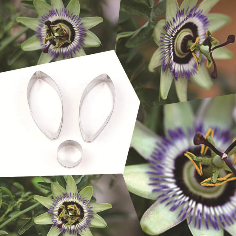 Passionflower нержавеющая стель печенья резак кондитерских изделий и Форма для выпечки