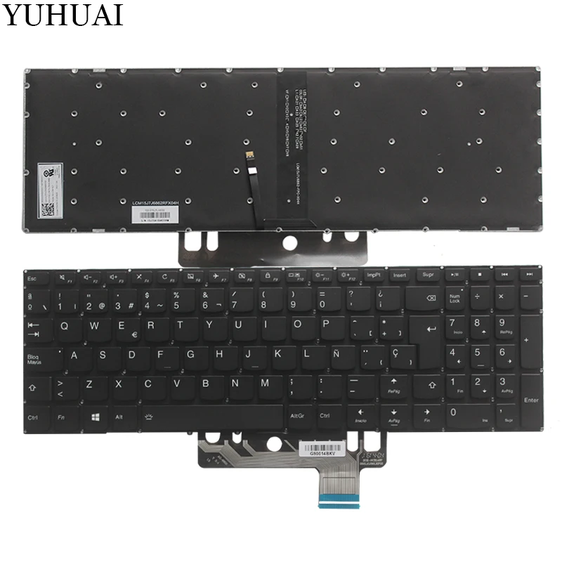 

NEW SP laptop keyboard FOR LENOVO YOGA 510-15 Yoga 510-15IKB Yoga 510-15ISK spanish keyboard with backlight