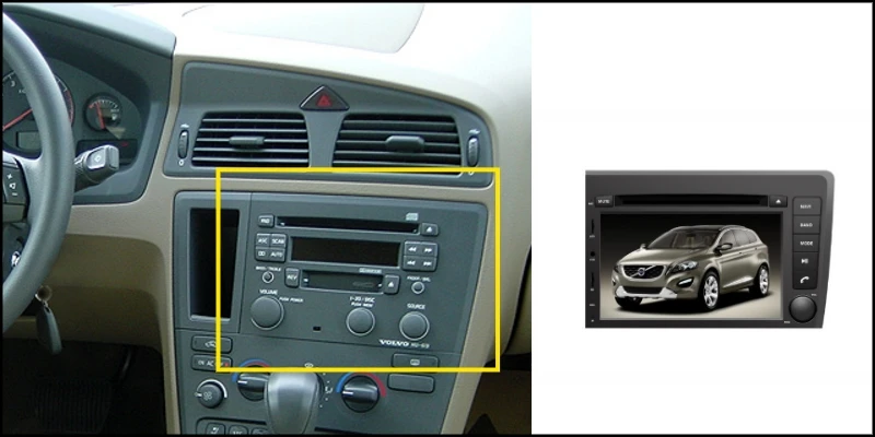 For VOLVO S60 V70 2001~2008 LiisLee Car Multimedia TV DVD GPS Audio Hi-Fi Radio Stereo Original Style Navigation NAVI 2