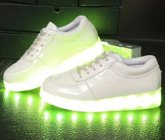 Детская обувь со светодиодной подсветкой Schoenen Kids chaussure lumineuse Enfant Garcon; повседневная обувь для мальчиков; обувь для девочек