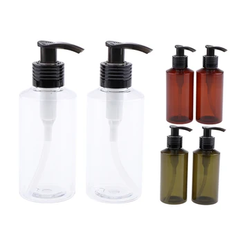 

MagiDeal 2pcs 150ml Empty Pump Spray Bottles Cosmetic Shampoo Conditioner Cream Skincare Bottle with Lotion Dispenser