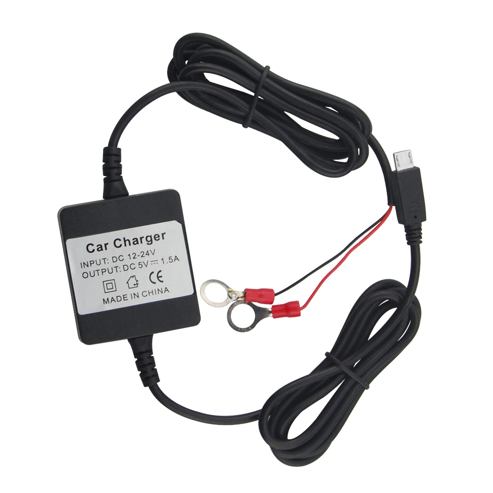 GPS TK905 TK906 TK909 TK915 TK109 LK109 LK209A LK209B LK209C LK209A-3G 용 하드 유선 자동차 충전기 DC 12-24V LK209B-3G LK209C-3G