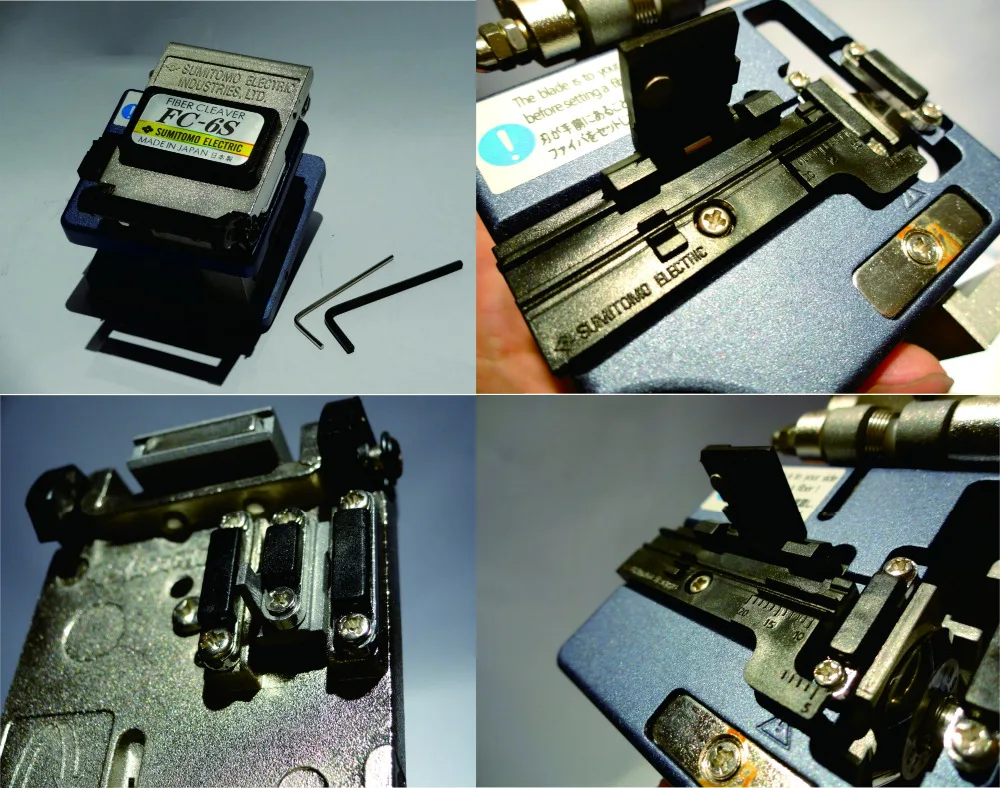 10 In 1 Fiber Optic FTTH Tool Kit with FC-6S Fiber