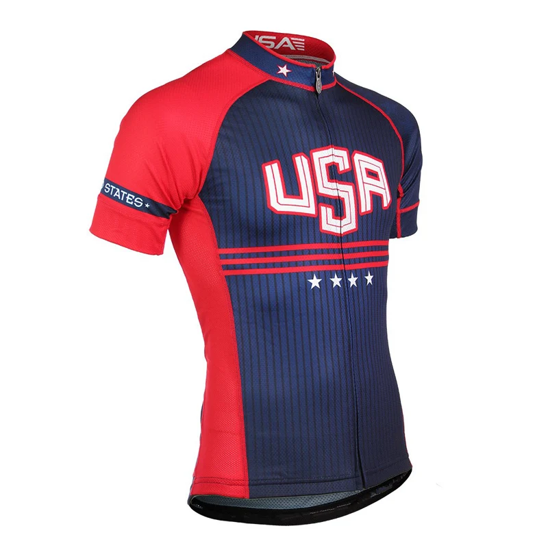 2018 лето США Джерси для велоспорта Мужская рубашка горного велосипеда Maillot Ropa Ciclismo