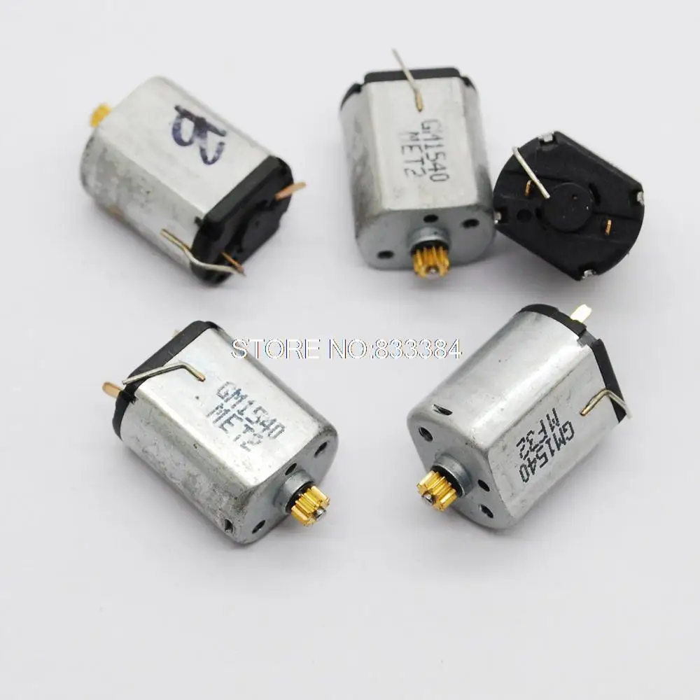 5PCS micro DC motor 4.5V 130mA 16000RPM with copper gear | Обустройство дома