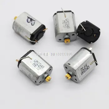 

5PCS micro DC motor 4.5V 130mA 16000RPM motor with copper gear