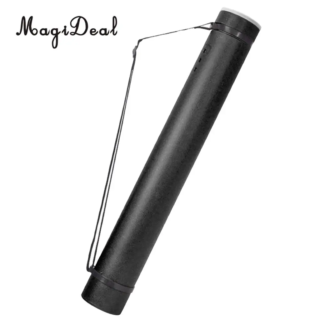 Adjustable Telescopic Archery Arrow Quiver Tube Shoulder Holder Shoulder Strap Carrier Case Outdoor Target Shooting