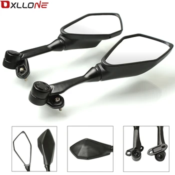 

Motorcycle Mirrors Racing Sport Bike Rear View Mirror For YAMAHA YZF R25 R15 R6 R125 kawasaki z750 Z800 FZ8 FZ1 FZ6R mt09