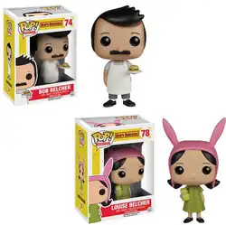 FUNKO Поп аниме Боба бургеры Коллекционная модель игрушечные лошадки Боб Белчер винил экшн-фигурка из фильма для детей