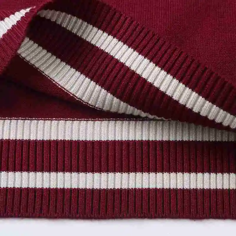1305 весенне-осенний вязаный свитер с v-образным вырезом для мужчин, тонкая брендовая одежда, Полосатый пуловер, модное Джерси Hombre