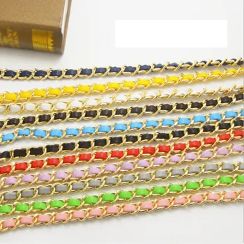 

1 PC Detachable Replacement Shoulder Bag Strap Pu Leather Long Belts Handbag Chain Strap Bands Bag Accessories