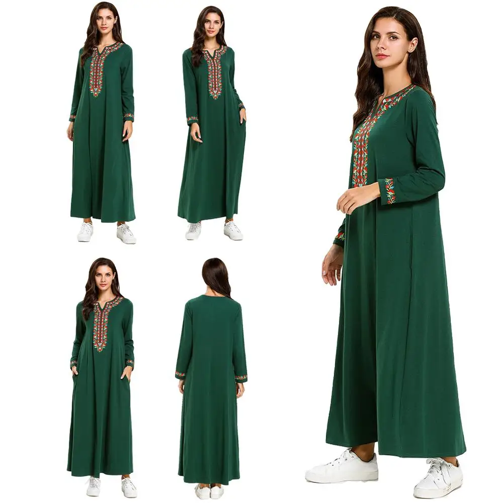 Кафтан абайя Турция исламский, мусульманский платье Хиджаб Jilbab abaya s Женщины Caftan Elbise Рамадан платье из Дубая Катара Омани ислам ic одежда