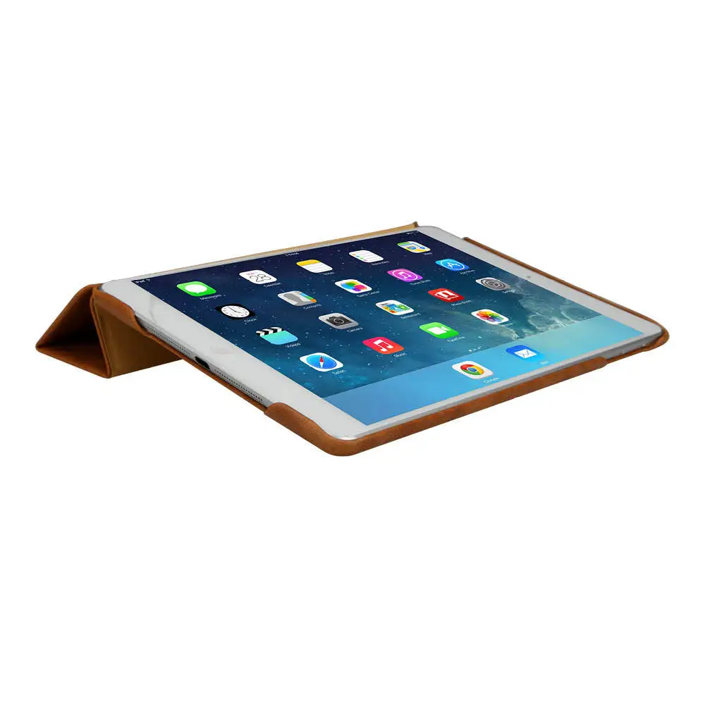 Jisoncase флип кейсы для iPad Air 1 ipad air 2 смарт чехол Роскошный держатель из натуральной