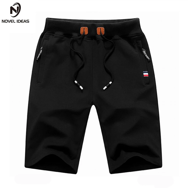 

Novel ideas 2017 Solid Men's Shorts 4XL Summer Mens Beach Shorts Cotton Casual Male Shorts homme Brand Clothing