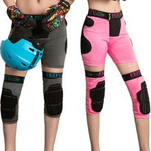 Шорты для сноубординга Для мужчин Для женщин «Холодное сердце», Спортивная безопасность устройства защитного Шестерни Лыжный Спорт Хоккей гвардии Броня шорты для катания на роликах колено набедренная защита