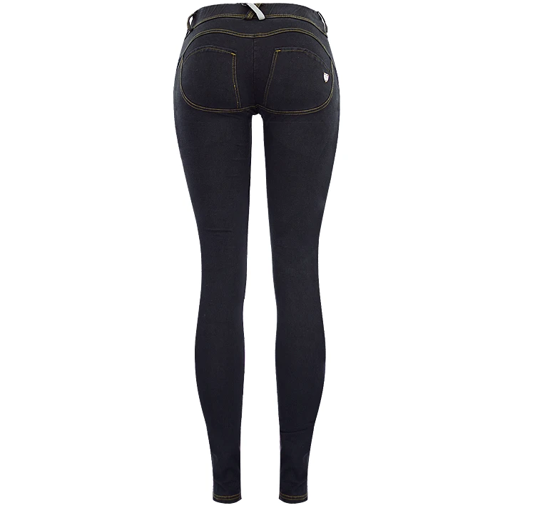 CamKemsey размера плюс S-3XL сексуальные пуш-ап обтягивающие джинсы женские черные джинсовые джеггинсы с низкой талией высокие Стрейчевые облегающие джинсовые брюки, Капри