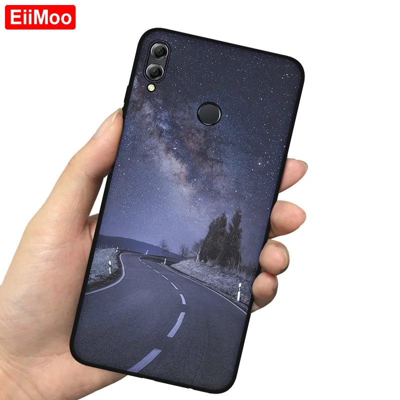 EiiMoo, мягкий силиконовый чехол для huawei Honor 8X Max, чехол, милый мультяшный принт, ТПУ, матовый мягкий чехол для телефона, для Honor 8X Max, чехол - Цвет: 22