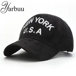 [Yarbuu] бейсболка Новинка 2017 года Высокое качество Snapback Шапки хлопок Hat для мужчин и женщин унисекс теплые шапки Регулируемая Бесплатная